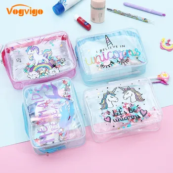 Unicorn PVC Makeup Bag Waterproof Cute Clear Transparent Plastic PVC Travel Makeup Cosmetic Toiletry Zip Bag Pouch
Unicorn PVC Makeup Bag Waterproof Cute Clear Transparent Plastic PVC Travel Makeup Cosmetic Toiletry Zip Bag Pouch