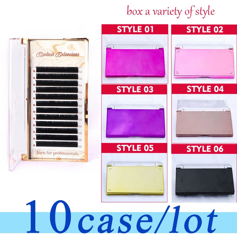 10 Box/Lot Classic12 Rows Eyelashes Individual Extension Silk Fiber Eyelash Extension Natura Faux Cils Beauty Eyelashes Tool
10 Box/Lot Classic12 Rows Eyelashes Individual Extension Silk Fiber Eyelash Extension Natura Faux Cils Beauty Eyelashes Tool