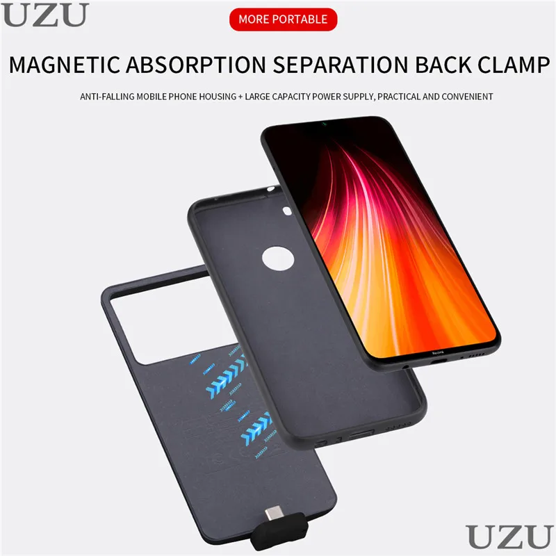 7000mah external hybrid battery charger case for Xiaomi Redmi Note 8 Pro portable wireless charging for Xiaomi Redmi Note 8
7000mah external hybrid battery charger case for Xiaomi Redmi Note 8 Pro portable wireless charging for Xiaomi Redmi Note 8