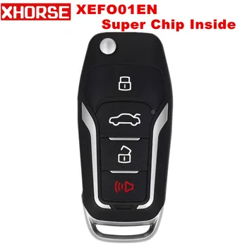 XHORSE XEFO01EN Super Remote Key for Ford Style Flip 4 Buttons Built-in Super Chip English Version
XHORSE XEFO01EN Super Remote Key for Ford Style Flip 4 Buttons Built-in Super Chip English Version