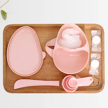 4Pcs/Set DIY Facial Mask Mixing Bowl Measuring Gauge Spoon Spatula Kits Professional Cosmeitcs Makeup Tools with Compressed Mask
4Pcs/Set DIY Facial Mask Mixing Bowl Measuring Gauge Spoon Spatula Kits Professional Cosmeitcs Makeup Tools with Compressed Mask