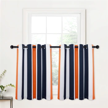 NICETOWN Striped Tier Curtains Kitchen Curtains Short Drapes Small Window Curtain Tiers for Bedroom Cabinet Christmas Decor
NICETOWN Striped Tier Curtains Kitchen Curtains Short Drapes Small Window Curtain Tiers for Bedroom Cabinet Christmas Decor