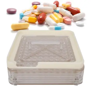 1# ABS 100 Hole Capsules Filling Tool Empty Capsule Plates Capsule Filling maker Machine Home Use With Empty Gelatin
1# ABS 100 Hole Capsules Filling Tool Empty Capsule Plates Capsule Filling maker Machine Home Use With Empty Gelatin