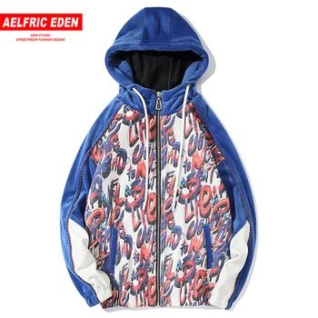 Aelfric Eden Color Block Patchwork Men Thick Hooded Jacket Harajuku Casual Cotton Coats 2019 Autumn Hip Hop Male Tops Streetwear
Aelfric Eden Color Block Patchwork Men Thick Hooded Jacket Harajuku Casual Cotton Coats 2019 Autumn Hip Hop Male Tops Streetwear