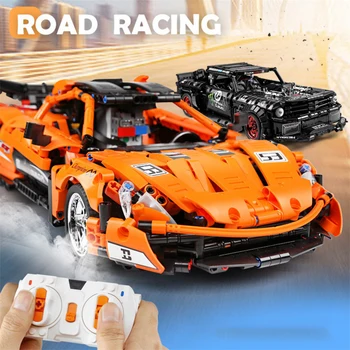 Lepining RC Technic Car Compatible With MOC-16915 McLaren P1 Motor Function Car Building Blocks Bricks Kids Christmas Toys 
Lepining RC Technic Car Compatible With MOC-16915 McLaren P1 Motor Function Car Building Blocks Bricks Kids Christmas Toys