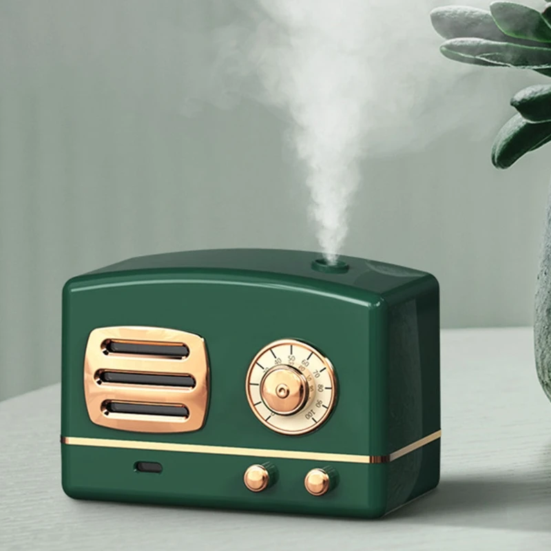 Air Humidifier Retro Radio Shape Large Capacity Portable Desktop USB Mist Maker Aroma Essential Oil Diffuser for Home Car
Air Humidifier Retro Radio Shape Large Capacity Portable Desktop USB Mist Maker Aroma Essential Oil Diffuser for Home Car