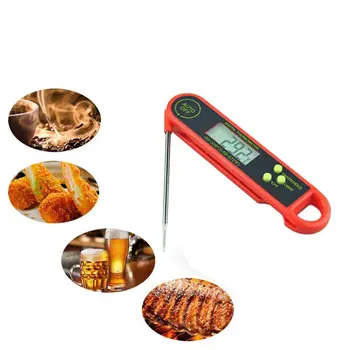 Digital Instant Read Meat Thermometer Kitchen Cooking Food Candy Thermometer with Backlight and Magnet for Oil Deep Fry BBQ
Digital Instant Read Meat Thermometer Kitchen Cooking Food Candy Thermometer with Backlight and Magnet for Oil Deep Fry BBQ