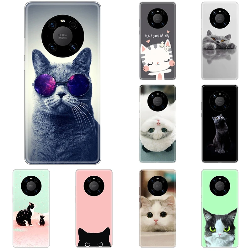 Silicon Case for Huawei Mate 40 Pro Mate40 Cute Cartoon Cat Transparent Clear Soft Tpu Full protection Fundas Coque Etui Bumper
Silicon Case for Huawei Mate 40 Pro Mate40 Cute Cartoon Cat Transparent Clear Soft Tpu Full protection Fundas Coque Etui Bumper