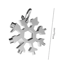 2022NEW Multifunctional snowflake wrench octagonal shape multi purpose outdoor portable tool 18 in one multifunctional wrench
2022NEW Multifunctional snowflake wrench octagonal shape multi purpose outdoor portable tool 18 in one multifunctional wrench
