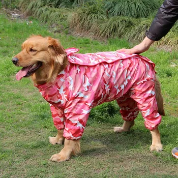 Pet Dog Raincoat Outdoor Waterproof Clothes Hooded Jumpsuit Overalls For Big Dogs Rain Cloak Golden Retriever Labrador
Pet Dog Raincoat Outdoor Waterproof Clothes Hooded Jumpsuit Overalls For Big Dogs Rain Cloak Golden Retriever Labrador