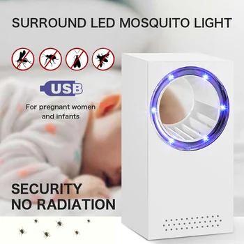 LED Mosquito Trap Physical Mosquito Killer Repellent USB Flying Pests Repeller Lamp for Indoor
LED Mosquito Trap Physical Mosquito Killer Repellent USB Flying Pests Repeller Lamp for Indoor