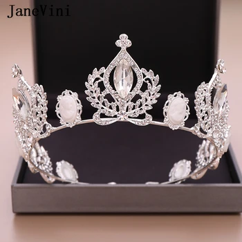 JaneVini 2019 New Elegant Gold/White Bridal Crowns Jewelry Crystal Rhinestone Princess Tiaras Headpiece Wedding Hair Accessories 
JaneVini 2019 New Elegant Gold/White Bridal Crowns Jewelry Crystal Rhinestone Princess Tiaras Headpiece Wedding Hair Accessories