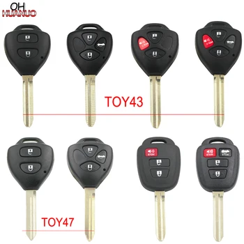 2/3/4 Buttons Remote Blank Key Fob Shell Case TOY47 TOY43 Uncut Blade for Toyota
2/3/4 Buttons Remote Blank Key Fob Shell Case TOY47 TOY43 Uncut Blade for Toyota