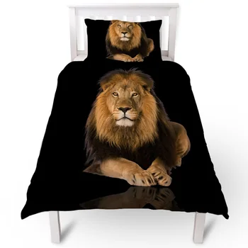 Lion Duvet Cover Pillow Case Quilt Cover Set Bedclothes Single Bedding Sets For Bed
Lion Duvet Cover Pillow Case Quilt Cover Set Bedclothes Single Bedding Sets For Bed