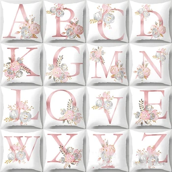 Pink Letter Cushion Covers Fashion Sofa Pillowcovers Decorative Pillows for Sofa Polyester Pillowcase Cushions
Pink Letter Cushion Covers Fashion Sofa Pillowcovers Decorative Pillows for Sofa Polyester Pillowcase Cushions