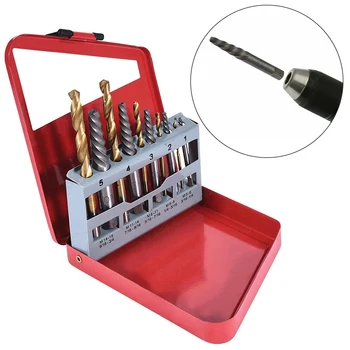10Pc Broken Bolt Damage Screw Remover Extractor Drill Bits Easy Out Stud Reverse
10Pc Broken Bolt Damage Screw Remover Extractor Drill Bits Easy Out Stud Reverse