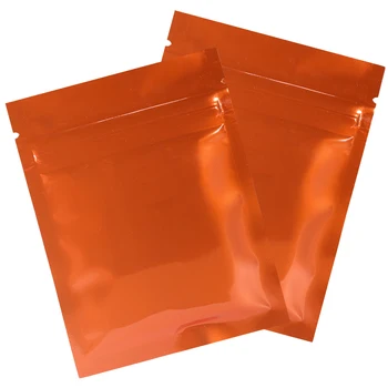 Assorted Sizes Ziplock Bags Glossy Orange Tear Notch Pouches Resealable Zip Lock Bags Eco Friendly Metallic Mylar Packaging Bags
Assorted Sizes Ziplock Bags Glossy Orange Tear Notch Pouches Resealable Zip Lock Bags Eco Friendly Metallic Mylar Packaging Bags