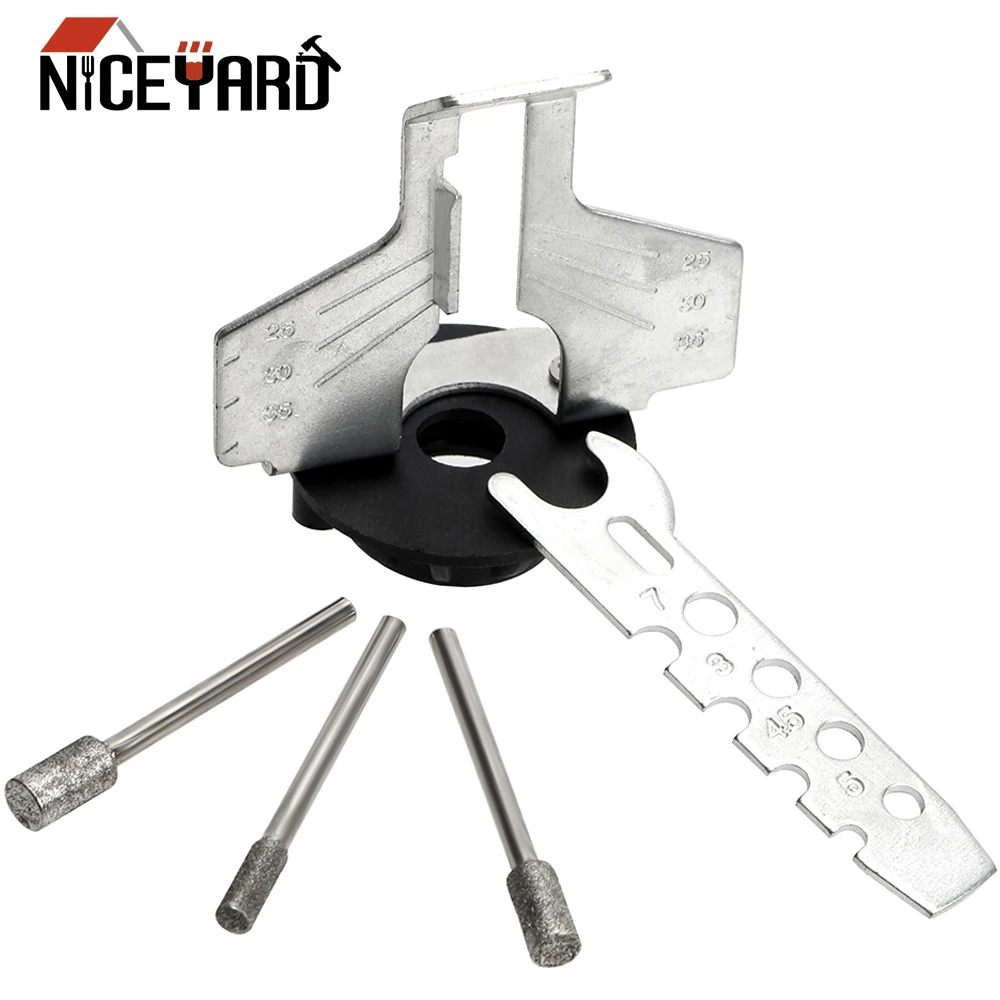 High Quality Saw Sharpening Attachment Sawtooth Grinding Tool Saw Sharpener Adapter for Dremel Drill Power Tool Accessories
High Quality Saw Sharpening Attachment Sawtooth Grinding Tool Saw Sharpener Adapter for Dremel Drill Power Tool Accessories