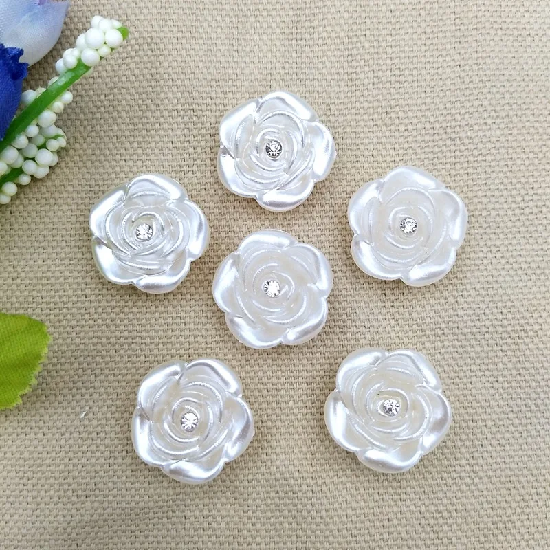 20pcs/lot 19mm ivory rose flower Point drill Double-hole flat back pearl Beads ABS Resin Flatback Simulated pearl Beads Jewelry 
20pcs/lot 19mm ivory rose flower Point drill Double-hole flat back pearl Beads ABS Resin Flatback Simulated pearl Beads Jewelry