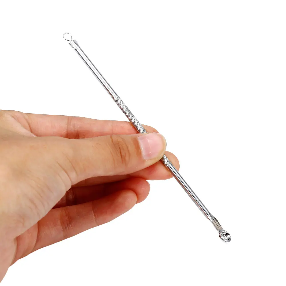 New 1 Pcs Black Dot Pimple Blackhead Remover Tool Needles Set For Squeezing Acne Spoon Face Cleaning Extractor
New 1 Pcs Black Dot Pimple Blackhead Remover Tool Needles Set For Squeezing Acne Spoon Face Cleaning Extractor