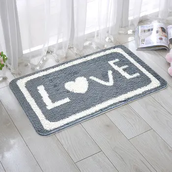 Bathroom Non-slip Mat Modern Alphabet Pattern Bedroom Bedside Foot Mat Doormat Household Entrance Rugs For Kitchen Toilet Carpet
Bathroom Non-slip Mat Modern Alphabet Pattern Bedroom Bedside Foot Mat Doormat Household Entrance Rugs For Kitchen Toilet Carpet