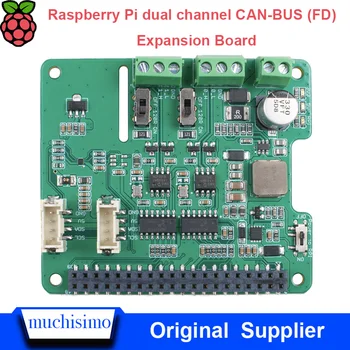 Raspberry Pi 3B Pi 2B Dual Channel CAN-BUS (FD) Expansion Board Automotive Bus Expansion Board AI Robot Car bus expansion Board
Raspberry Pi 3B Pi 2B Dual Channel CAN-BUS (FD) Expansion Board Automotive Bus Expansion Board AI Robot Car bus expansion Board
