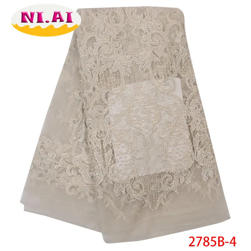 Handmade Beaded Lace Fabrics 2019 African Lace Fabric Wedding African Fabric Lace For Embroidery Lace trim 5yards NA2785B-1 
Handmade Beaded Lace Fabrics 2019 African Lace Fabric Wedding African Fabric Lace For Embroidery Lace trim 5yards NA2785B-1