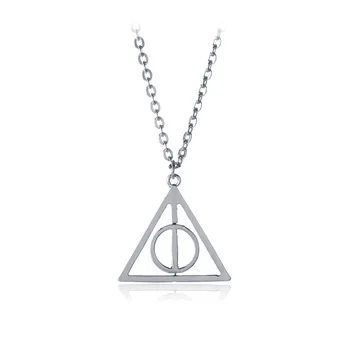 Accessories the Deathly Hallows Potter Pendant Necklace Retro Triangle Round Sweater Chain Necklace
Accessories the Deathly Hallows Potter Pendant Necklace Retro Triangle Round Sweater Chain Necklace