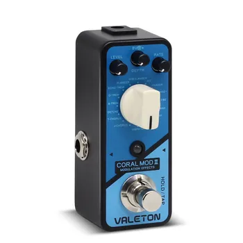 Valeton Coral Mod II Multi Effects Guitar Bass Pedal Digital Modulation Chorus Flanger Phaser Univibe Tremolo Lofi CRL-8
Valeton Coral Mod II Multi Effects Guitar Bass Pedal Digital Modulation Chorus Flanger Phaser Univibe Tremolo Lofi CRL-8