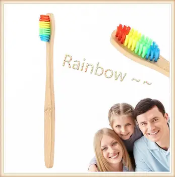 Cosy Medium-Bristle Hair Bamboo Rainbow Toothbrush Wood Teeth Brush Fibre Wooden Hand Travel Home Oral Care Tool Toothpaste Hot 
Cosy Medium-Bristle Hair Bamboo Rainbow Toothbrush Wood Teeth Brush Fibre Wooden Hand Travel Home Oral Care Tool Toothpaste Hot