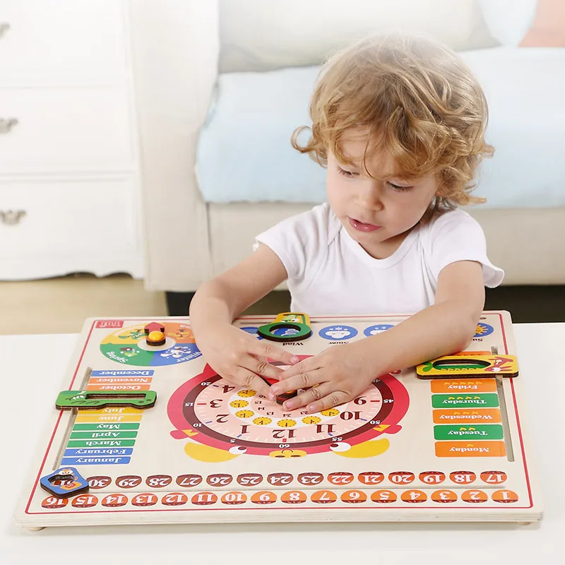 Jigsaw Puzzle Weather Calendar Cognitive Children Time Toy Date 3-Year-Old 4-Year-Old 5-Year-Old 3-4-5 -6 Unisex Early
Jigsaw Puzzle Weather Calendar Cognitive Children Time Toy Date 3-Year-Old 4-Year-Old 5-Year-Old 3-4-5 -6 Unisex Early