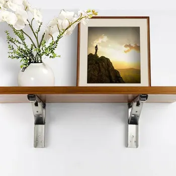 1 Pair Stainless Steel Folding Table Bracket Shelf Bench Heavy Duty 75KG Load OCT998
1 Pair Stainless Steel Folding Table Bracket Shelf Bench Heavy Duty 75KG Load OCT998