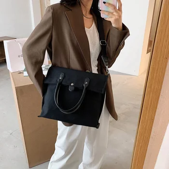 2020 Women Casual Totebag Large Capacity Messenger Shoulder Bag Girls Canvas Travel Top-handle Crossbody Shopping Bag Dropship 
2020 Women Casual Totebag Large Capacity Messenger Shoulder Bag Girls Canvas Travel Top-handle Crossbody Shopping Bag Dropship