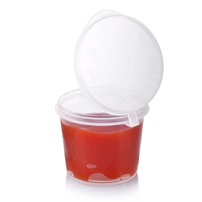300pcs/lot-3.8cm*3cm*3.2cm 25ml 1oz Food grade PP seasoning cup Disposable tasting cup Salad sauce Take-out storage cup 
300pcs/lot-3.8cm*3cm*3.2cm 25ml 1oz Food grade PP seasoning cup Disposable tasting cup Salad sauce Take-out storage cup
