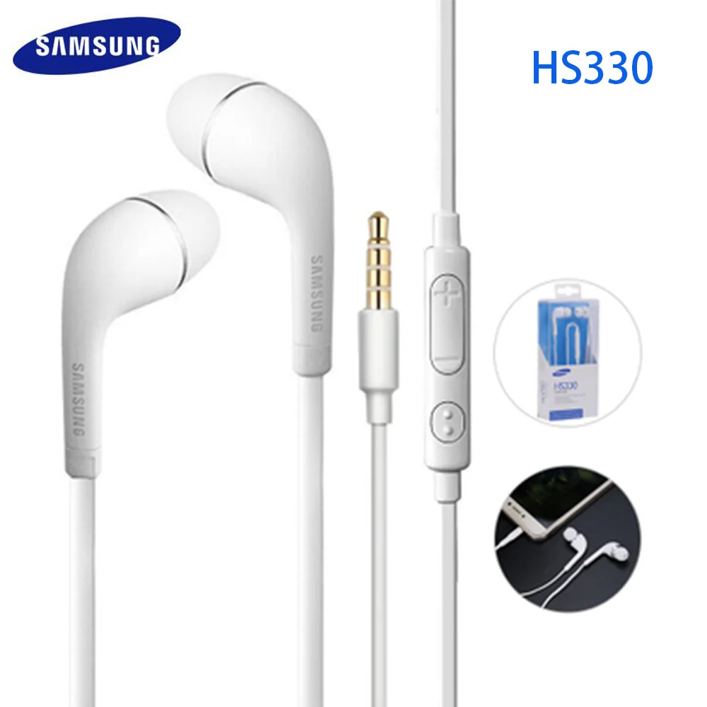 

Samsung Original Earphones In-ear Sports Earbuds Mic/Volume Control For Galaxy A3 A5 A7 J2 Pro J5 J7 J9 Note 3 4 5 8 9 S8 S9 S10