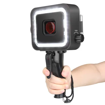 SHOOT Handheld Underwater LED Video Light Diving 900LM Underwater 40m with Red Filter for GoPro 7/6/5 photography accessories
SHOOT Handheld Underwater LED Video Light Diving 900LM Underwater 40m with Red Filter for GoPro 7/6/5 photography accessories