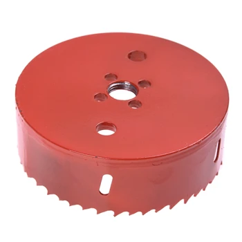 Red 110mm Diameter Hole Cutting Tool Bimetal Hole Saw
Red 110mm Diameter Hole Cutting Tool Bimetal Hole Saw