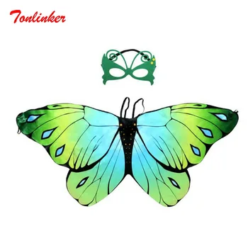 New Baby Girl Clothes Kids Butterfly Wing+Mask Princess Girls Butterfly Shawl Children Halloween Christmas Performance Clothing 
New Baby Girl Clothes Kids Butterfly Wing+Mask Princess Girls Butterfly Shawl Children Halloween Christmas Performance Clothing
