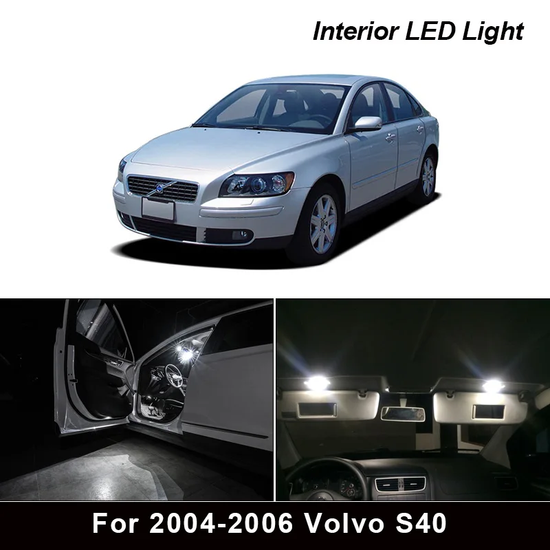 15pcs Canbus Error Free LED Interior Light Kit Package for 2004-2006 Volvo S40 Car Accessories Map Dome Trunk License Light
15pcs Canbus Error Free LED Interior Light Kit Package for 2004-2006 Volvo S40 Car Accessories Map Dome Trunk License Light