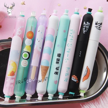 8pcs/Set Creative Sausage Shape Gel Pen 0.5mm Signing Pen Black Smooth Ink for Student School/Office Worker Stationery
8pcs/Set Creative Sausage Shape Gel Pen 0.5mm Signing Pen Black Smooth Ink for Student School/Office Worker Stationery