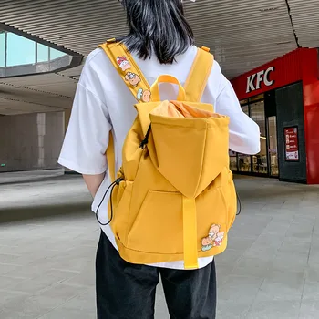 2020 New Style Nylon Outdoor Backpack Female High School Students School Bag Simple Cool Waterproof Rucksack
2020 New Style Nylon Outdoor Backpack Female High School Students School Bag Simple Cool Waterproof Rucksack