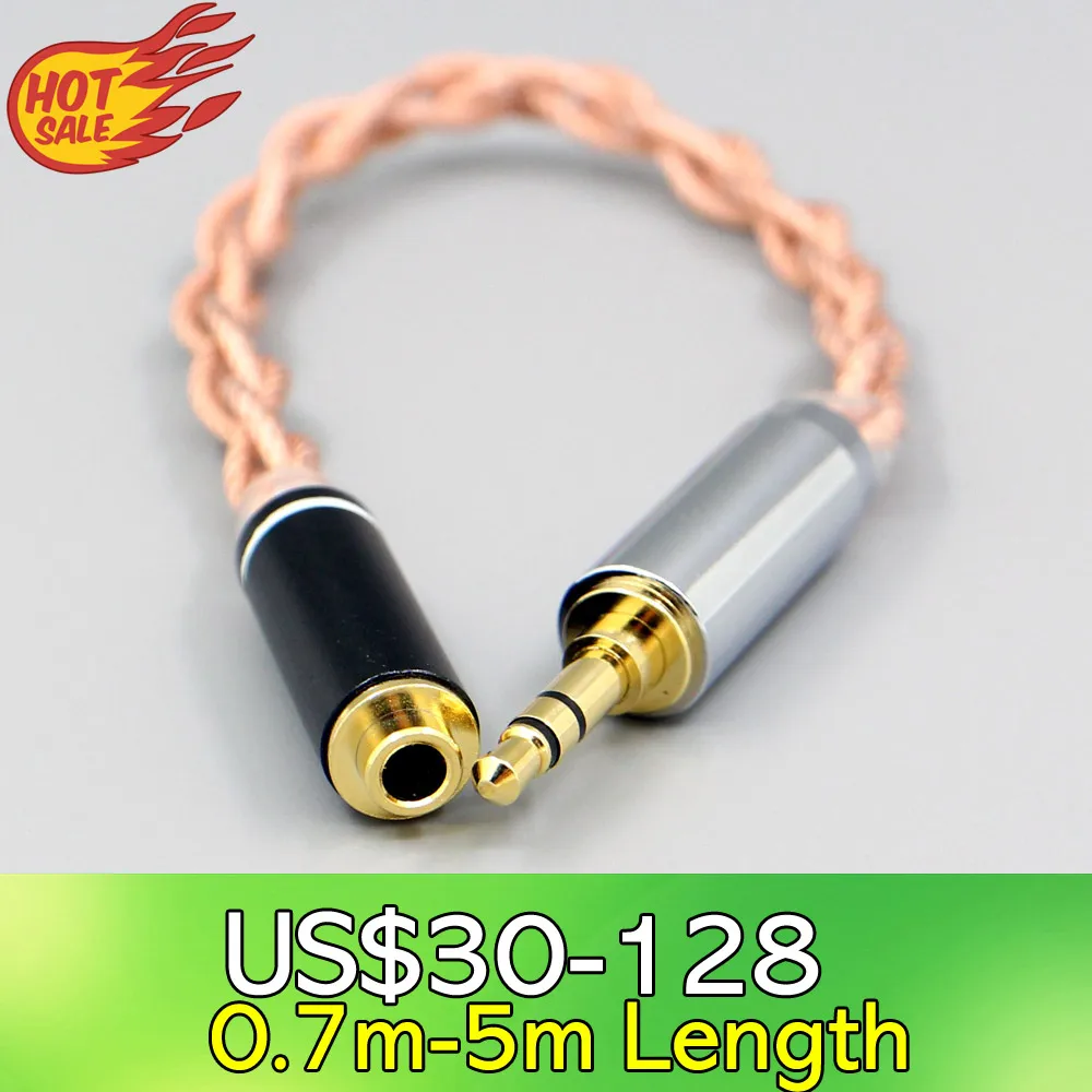 LN007799 Graphene 7N OCC Shielding Coaxial Mixed Earphone Cable For 3.5mm xlr 6.5 2.5mm male 4.4mm Male to 3.5mm female
LN007799 Graphene 7N OCC Shielding Coaxial Mixed Earphone Cable For 3.5mm xlr 6.5 2.5mm male 4.4mm Male to 3.5mm female