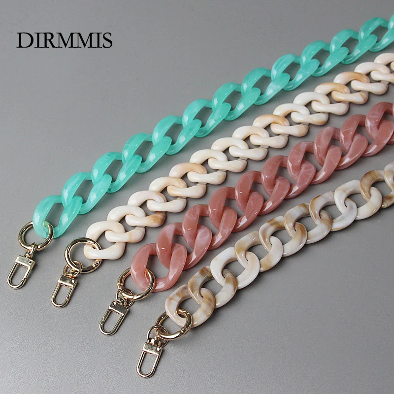 2020 New Fashion Woman Handbag Accessory Chain Green Beige Red Acrylic Resin Chain Luxury Strap Women Shoulder Cute Clutch Chain
2020 New Fashion Woman Handbag Accessory Chain Green Beige Red Acrylic Resin Chain Luxury Strap Women Shoulder Cute Clutch Chain