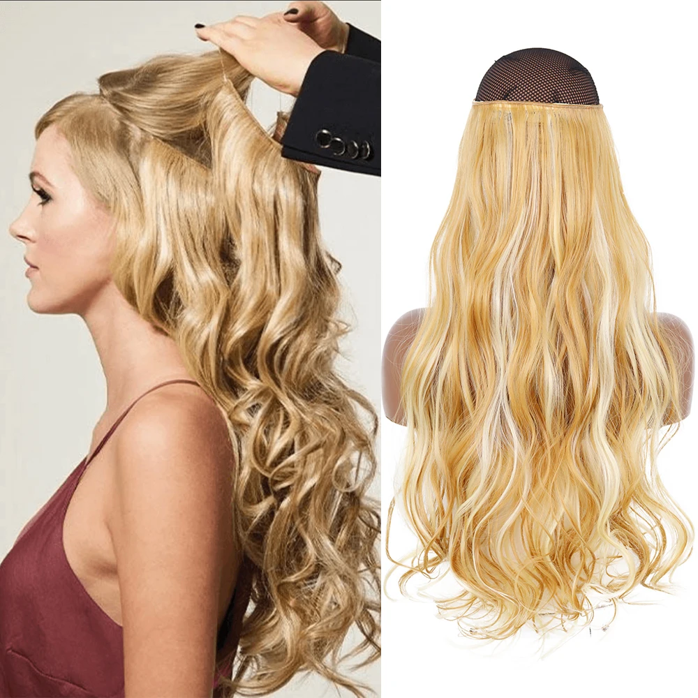 Synthetic No Clip Hair Extension Curly/Straight Secret Wire Natural Hidden Wire Hairpieces Adjustable Transparent Wire
Synthetic No Clip Hair Extension Curly/Straight Secret Wire Natural Hidden Wire Hairpieces Adjustable Transparent Wire