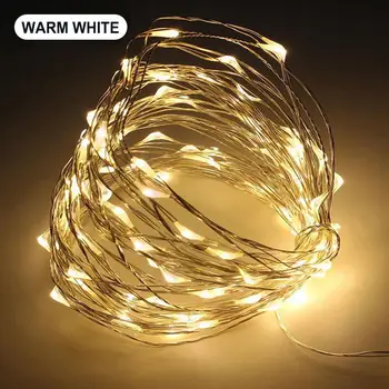 Copper Wire Festival Landscape Lamp Fairy String Led Fairy Lights Romantic Durable Fairy Light Super Bright Outdoor
Copper Wire Festival Landscape Lamp Fairy String Led Fairy Lights Romantic Durable Fairy Light Super Bright Outdoor