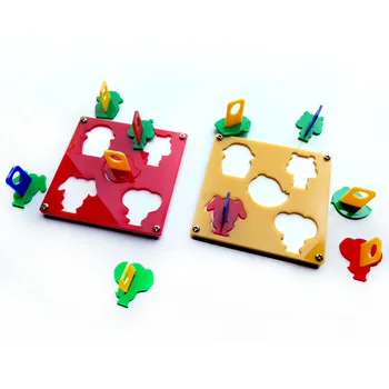 Parrot educational training intelligence development toy Recognizing picture color shape building blocks Bird toy Acrylic toy
Parrot educational training intelligence development toy Recognizing picture color shape building blocks Bird toy Acrylic toy