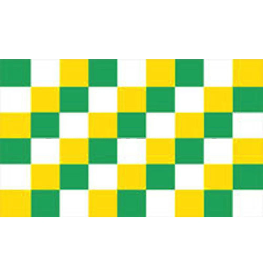 Green White Yellow Check Flag Checkered Banner 3x5FT 100D 150X90CM Polyester brass grommets custom, Free Shipping
Green White Yellow Check Flag Checkered Banner 3x5FT 100D 150X90CM Polyester brass grommets custom, Free Shipping