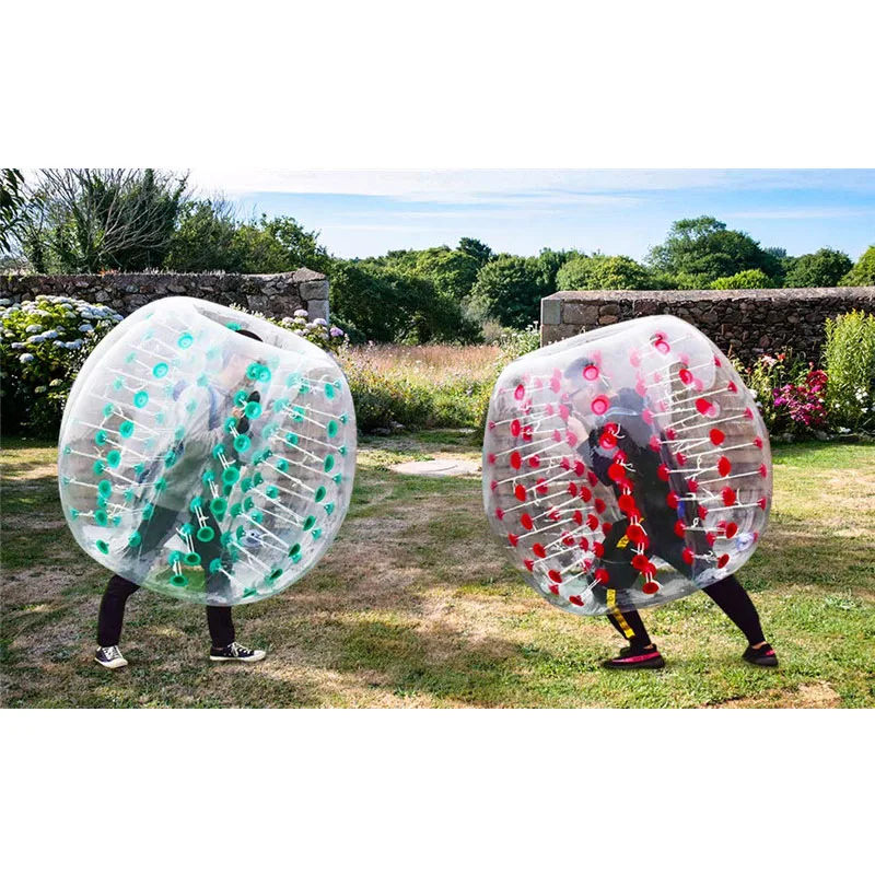1.7m PVC Human Inflatable Zorb Ball Air Bubble Soccer Football Entrainement Bumper Ball Fitness Team Sports Equipment for Adult
1.7m PVC Human Inflatable Zorb Ball Air Bubble Soccer Football Entrainement Bumper Ball Fitness Team Sports Equipment for Adult