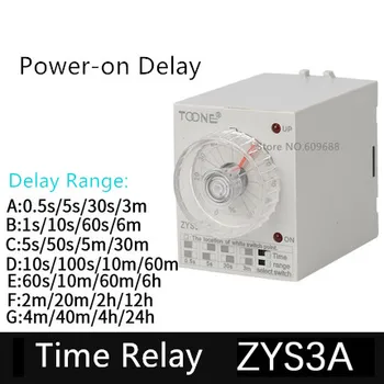ZYS3 power on off delay time relay AH3 ST3PA JSZ3 AC220V DC24 ACV380V AC110V timer
ZYS3 power on off delay time relay AH3 ST3PA JSZ3 AC220V DC24 ACV380V AC110V timer