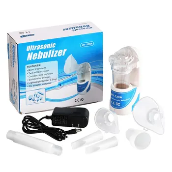 MY-520A 2.4mhz Ultrasonic Nebulizer Handheld Respirator Portable Asthma Humidifier Nebuliser for Olders Kids Children Household
MY-520A 2.4mhz Ultrasonic Nebulizer Handheld Respirator Portable Asthma Humidifier Nebuliser for Olders Kids Children Household